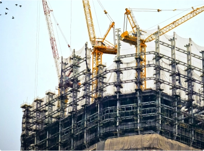 background image for debt collection in construction